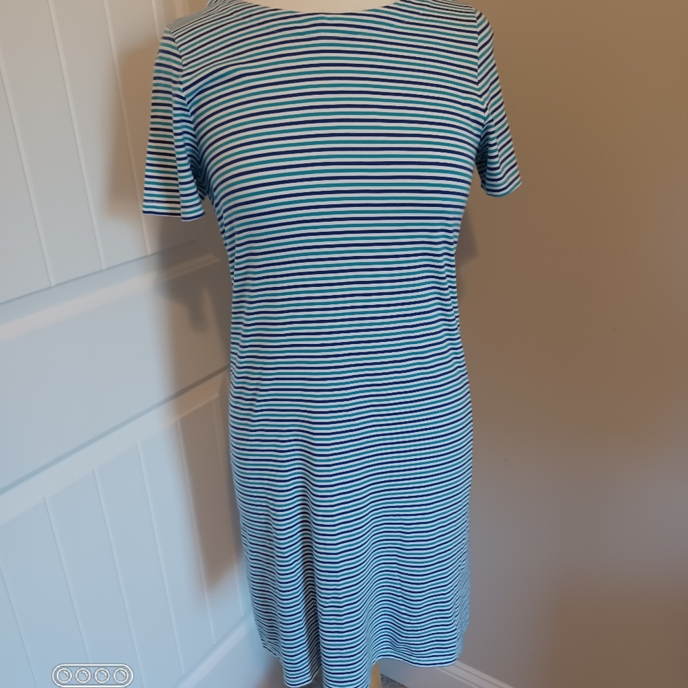 Merona Striped Dress sz M
